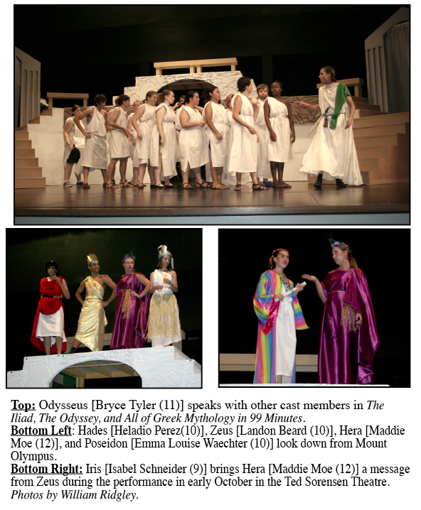 Greek Mythology Comes Alive on Stage