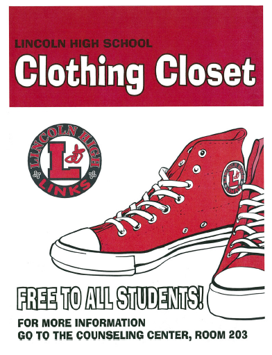 LHS Clothing Closet Open for ALL Students