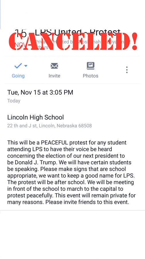 LPS United Student Protest Today! [Canceled]
