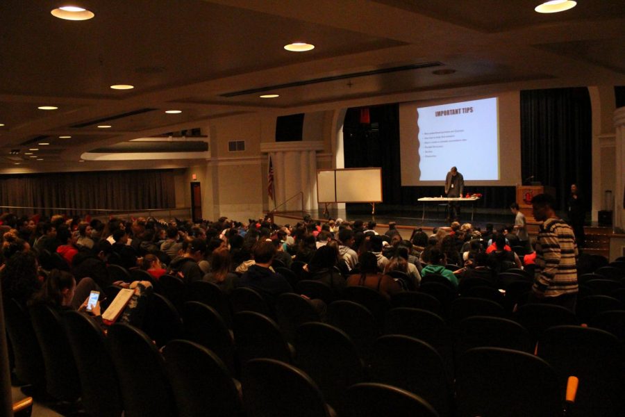 2018-19 Juniors prepare for the ACT on March 19, 2019. Just like this study session, LHS offers several  opportunities for ACT Prep, such as the Pre-ACT which will be administered on November 7, 2019. Photo by Zeke Williams.  