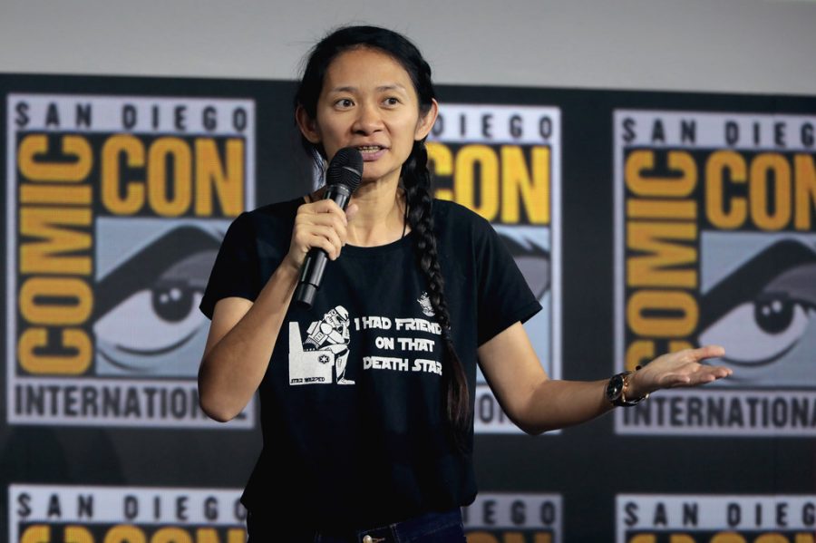 Chloe Zhao at San Diego Comic Con