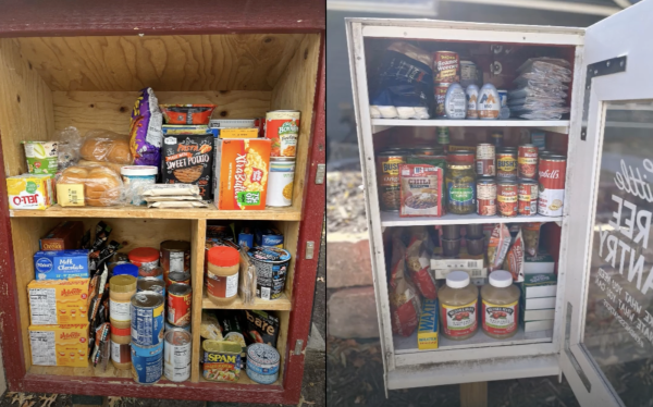 Several Free Little Pantries are located throughout the city of Lincoln.